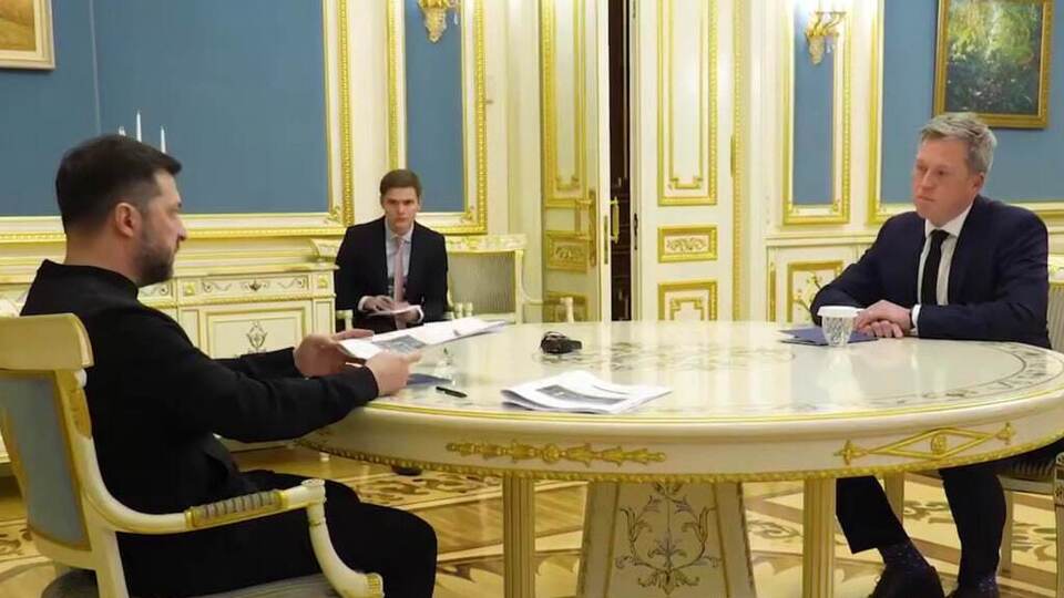 Зеленський обговорив мирний план із міністром армії США Дрісколлом