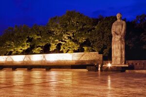 Інцидент стався біля меморіалу Слави