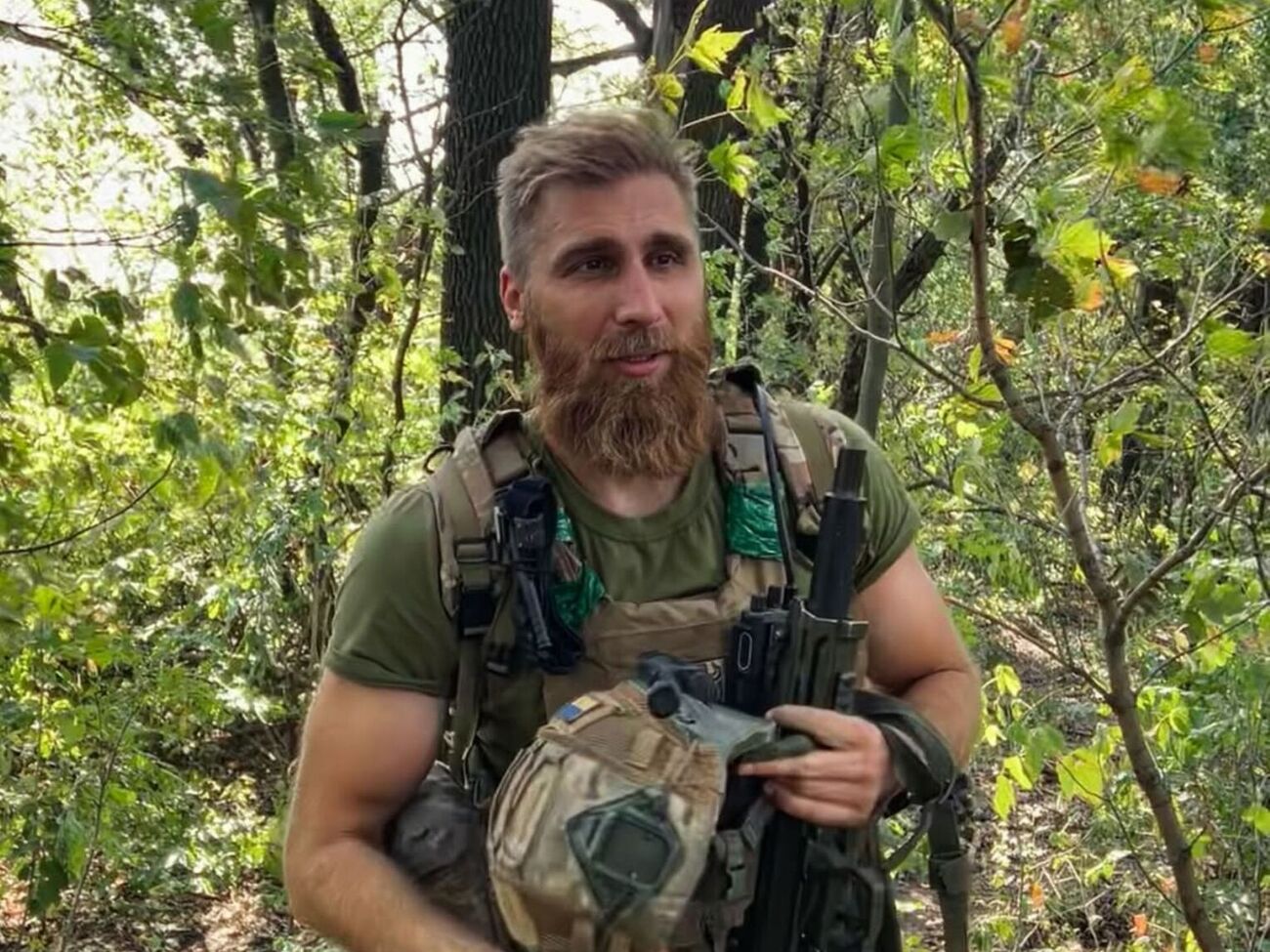 Вишебаба пішов на війну добровольцем