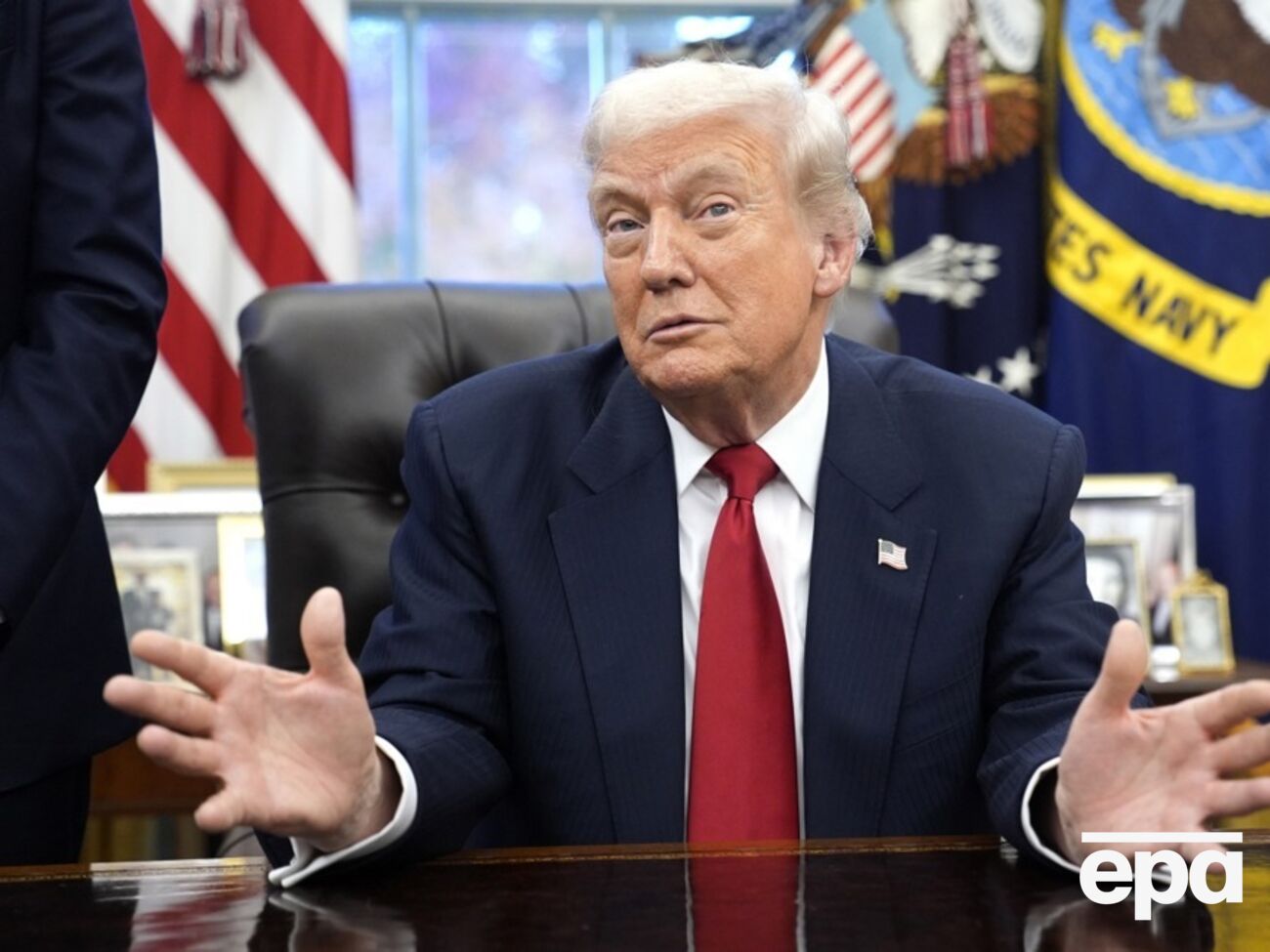 Зеленському доведеться полюбити "мирний план", сказав Трамп (на фото)