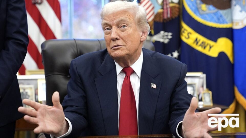 Зеленському доведеться полюбити "мирний план", сказав Трамп (на фото)