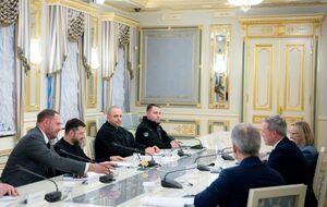 Дрісколл цього тижня відвідував Україну й зустрівся із Зеленським