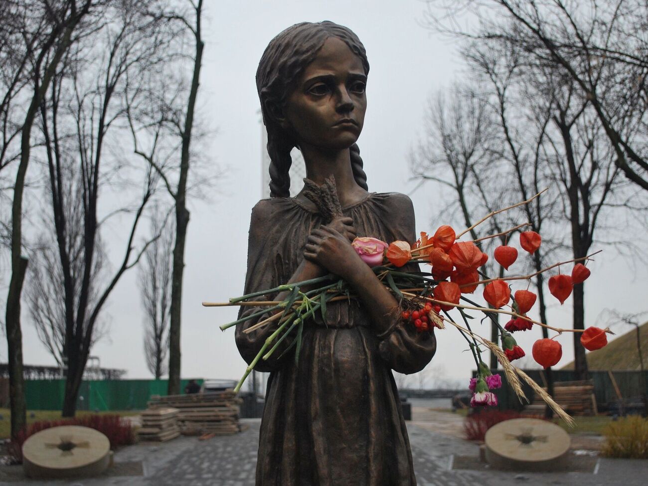 Во времена Голодомора в Украине погибло около 7 млн человек