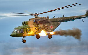 Впервые российский вертолет Ми-8 был сбит в воздухе deep strike дроном ССО, сообщило командование Сил спецопераций ВСУ