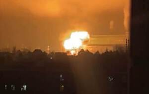 На ГРЭС в Подмосковье в результате прилетов возник пожар