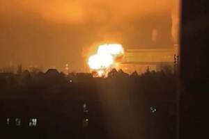 На ГРЭС в Подмосковье в результате прилетов возник пожар