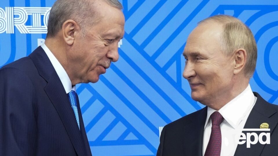 Путин обсудил с Эрдоганом усилия США насчет окончания войны в Украине
