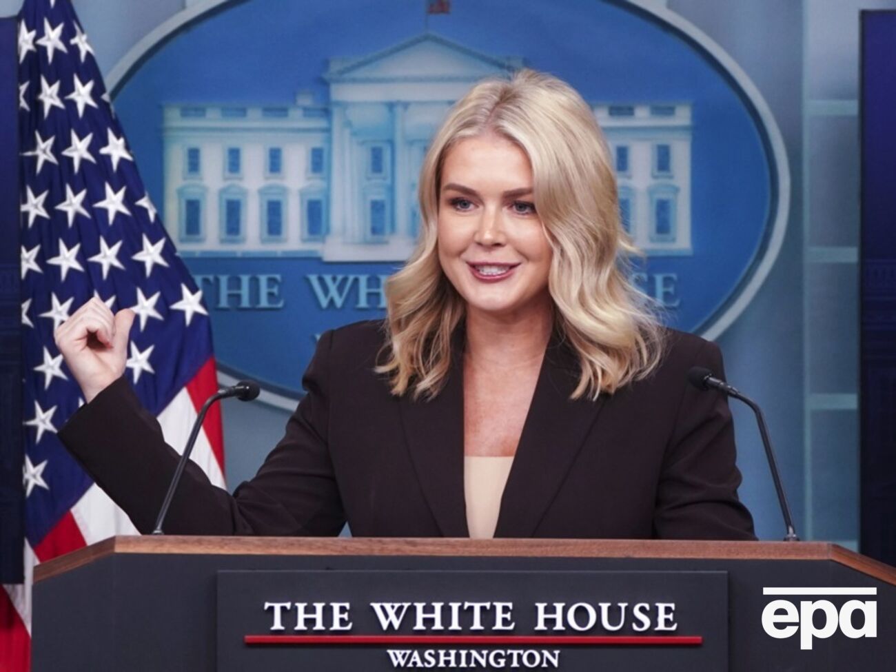 Трамп остается "полным надежд", утверждает Ливитт