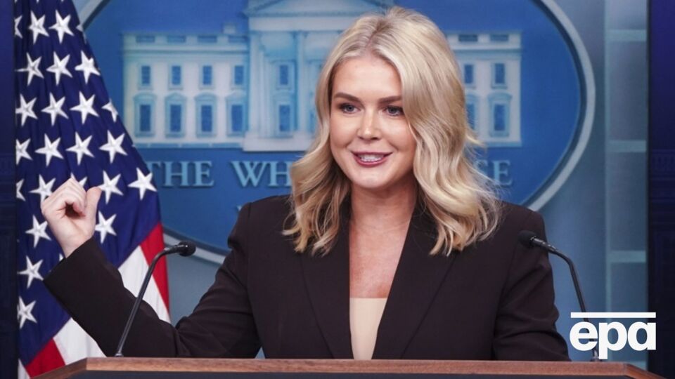 Трамп остается "полным надежд", утверждает Ливитт