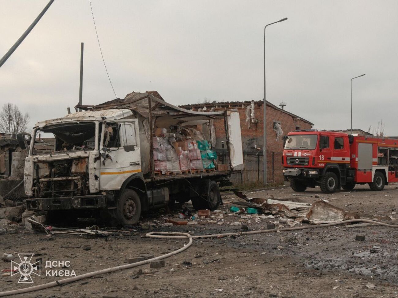 Оккупанты атаковали гражданскую инфраструктуру