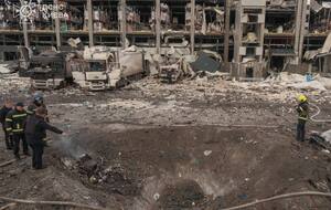 Novus подчеркивает, что восстановит то, что было разрушено ракетой РФ