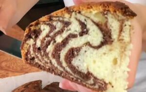 Для частини тіста знадобиться 1 ст. л. какао