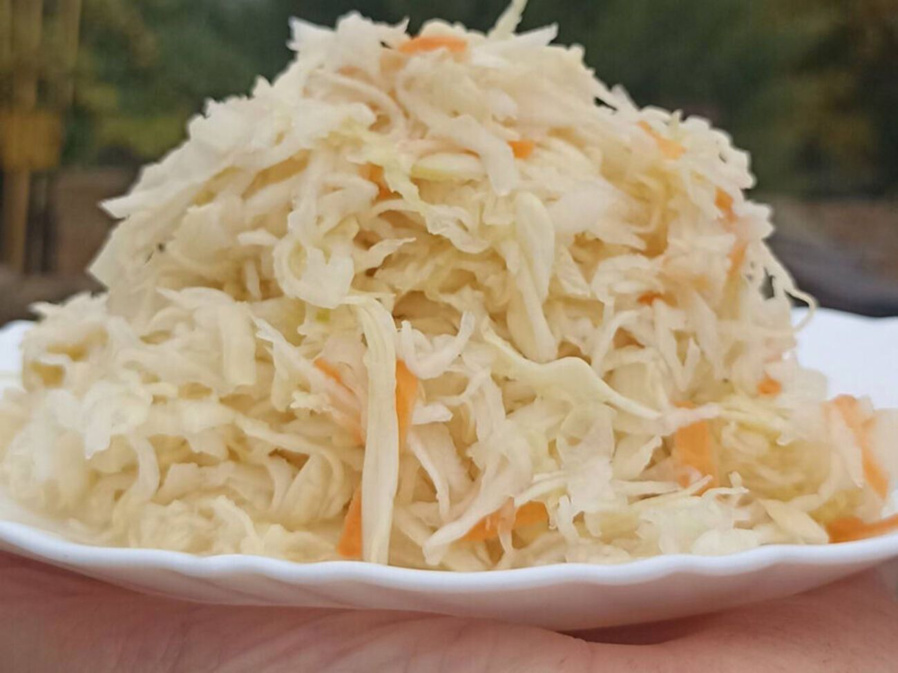 На 1 кг капусты понадобится 20 г соли