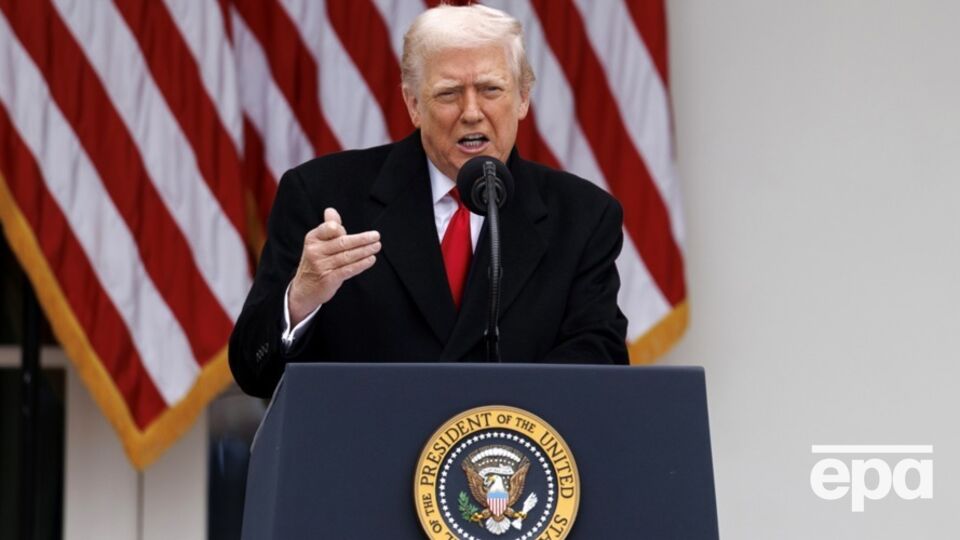 Журналісти поцікавилися у Трампа, чи залишається чинним дедлайн щодо "мирного плану" в Україні до Дня подяки