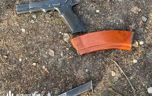 Подозреваемый использовал автомат и пистолет