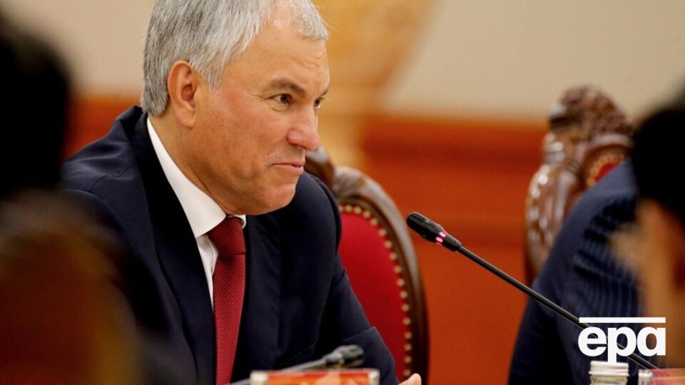 Володин считает, что европейцы ищут в РФ "лучшую жизнь для себя и своих детей"
