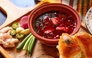 Борщ получится очень вкусный