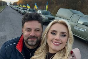 Федишин із чоловіком активно допомагають ЗСУ, закуповуючи для фронту автомобілі