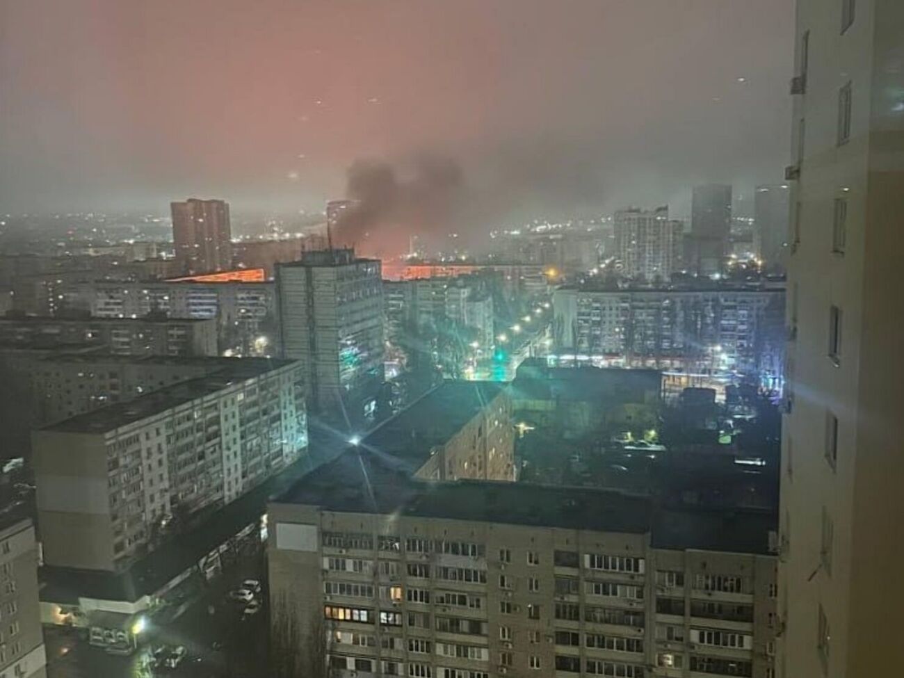 Зафиксирована серия взрывов, после которых в районе цели фиксировали пожар, говорится в сообщении Генштаба ВСУ