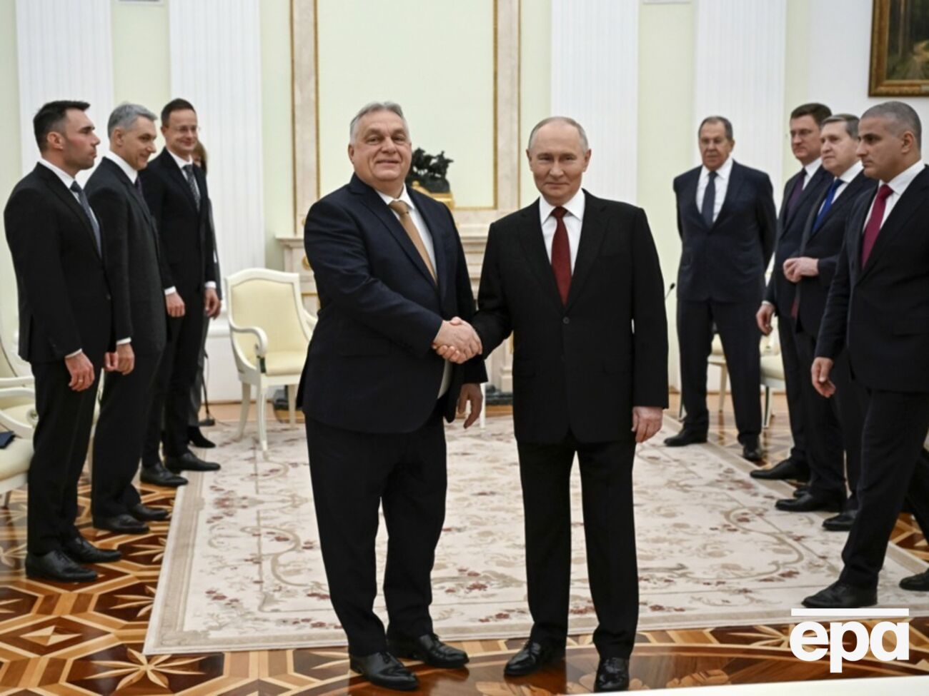 Путін та Орбан зустрілися у Кремлі