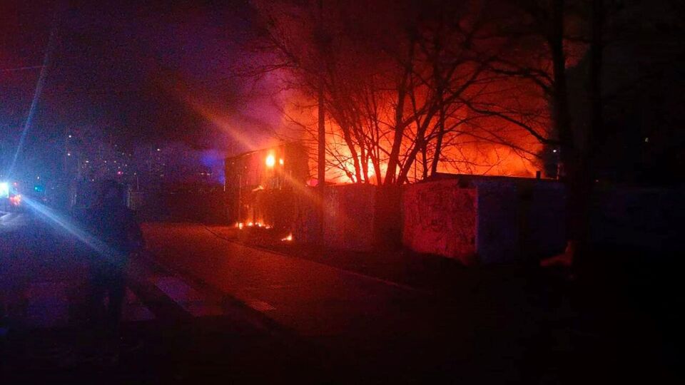 Взрыв произошел в помещении СТО