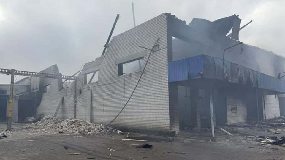 По оценкам компании, огонь уничтожил продукцию на "десятки миллионов гривен"