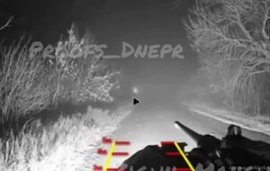 Под огонь украинского дрона попал МТ-ЛБ