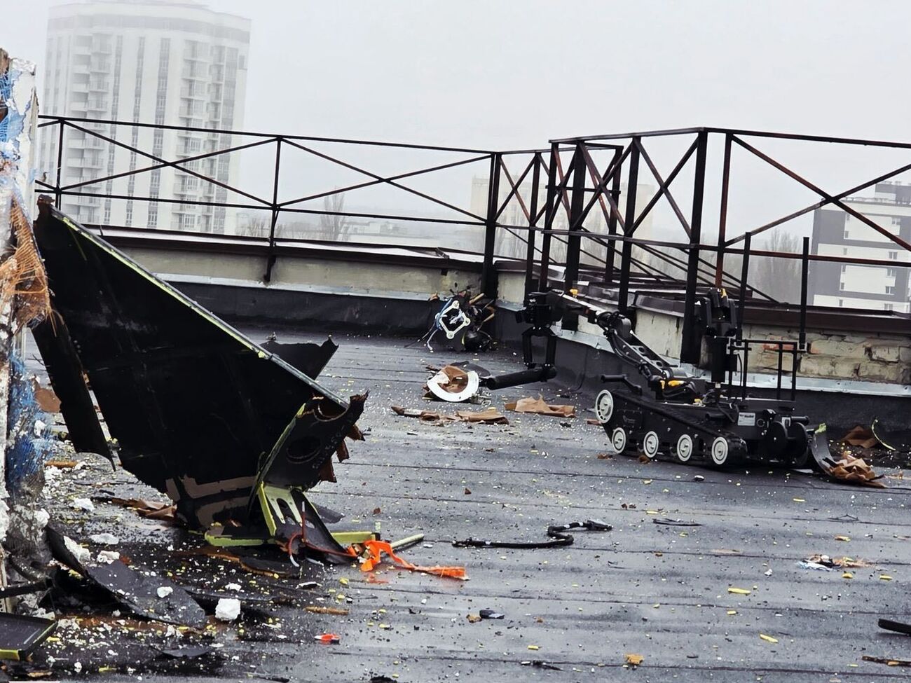 Перед розмінуванням евакуювали мешканців верхніх поверхів