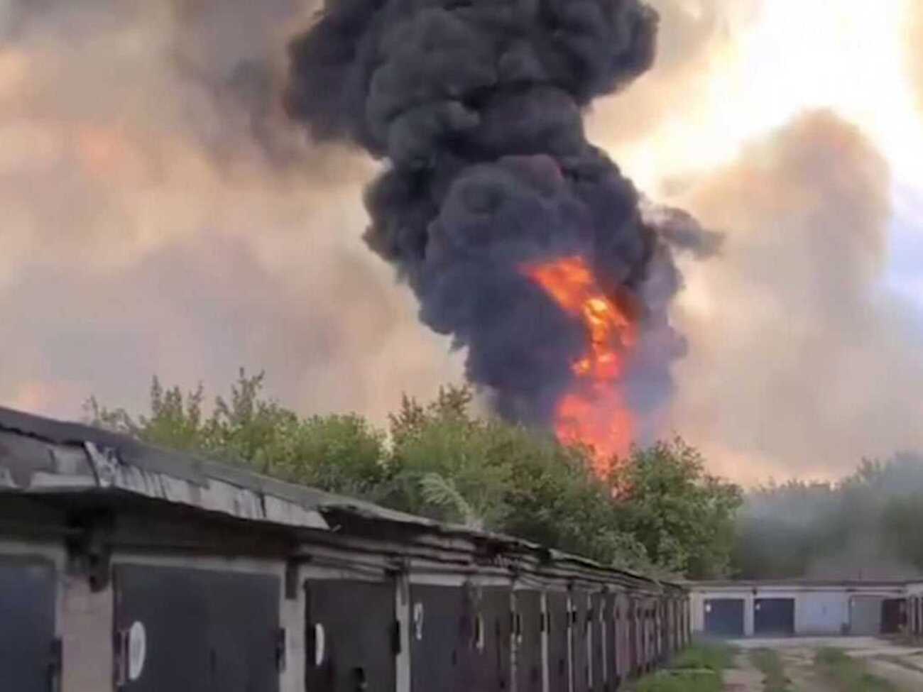 На заводе уже был взрыв и пожар 19 августа