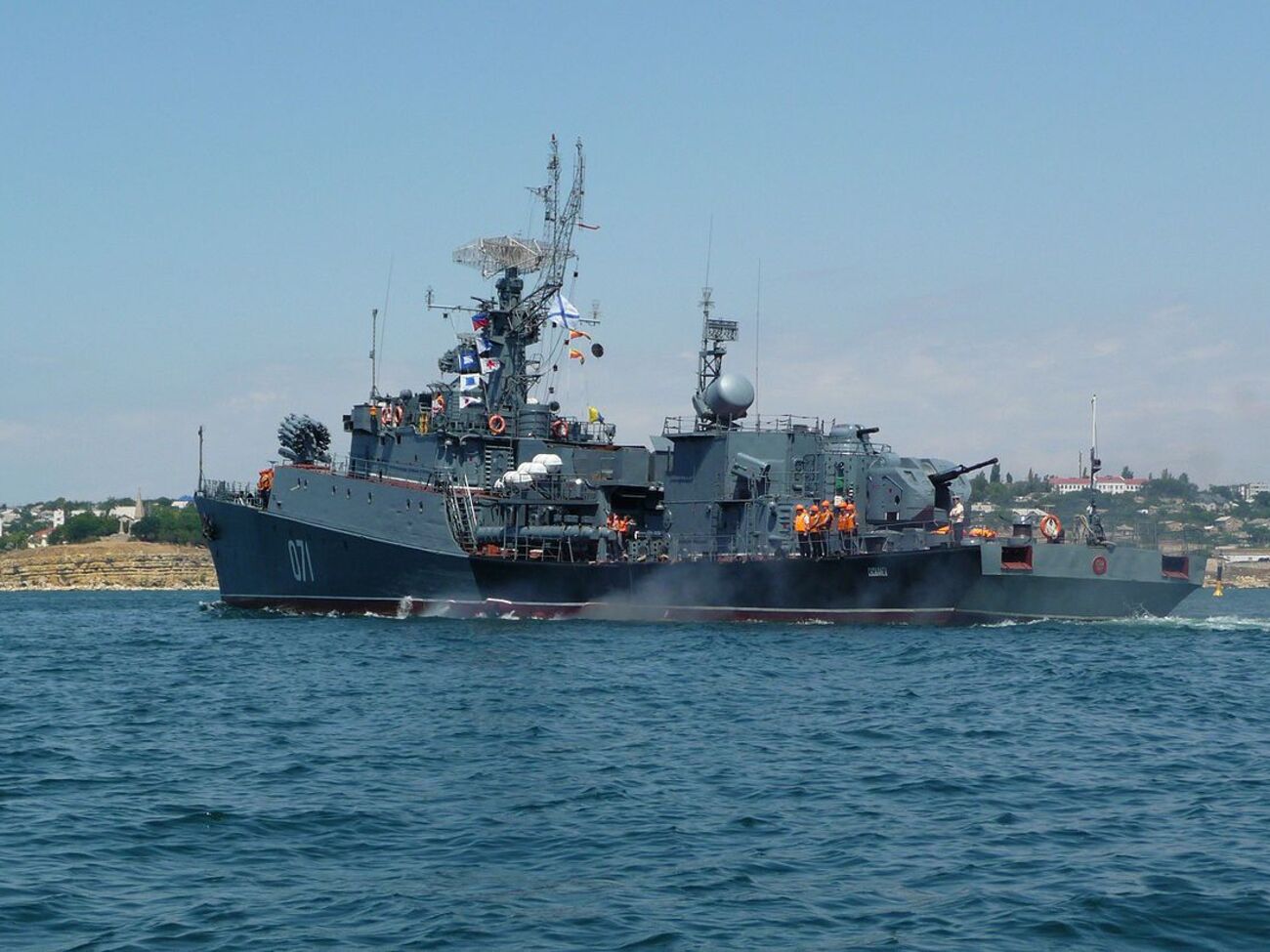 Малый противолодочный корабль проекта 1124-М "Альбатрос-М" "Суздалец"