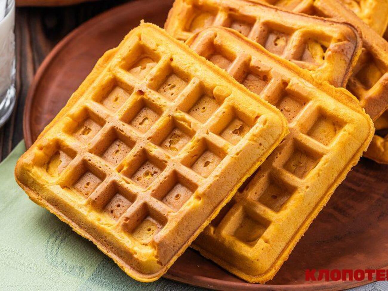 Вафлі смажать сім хвилин