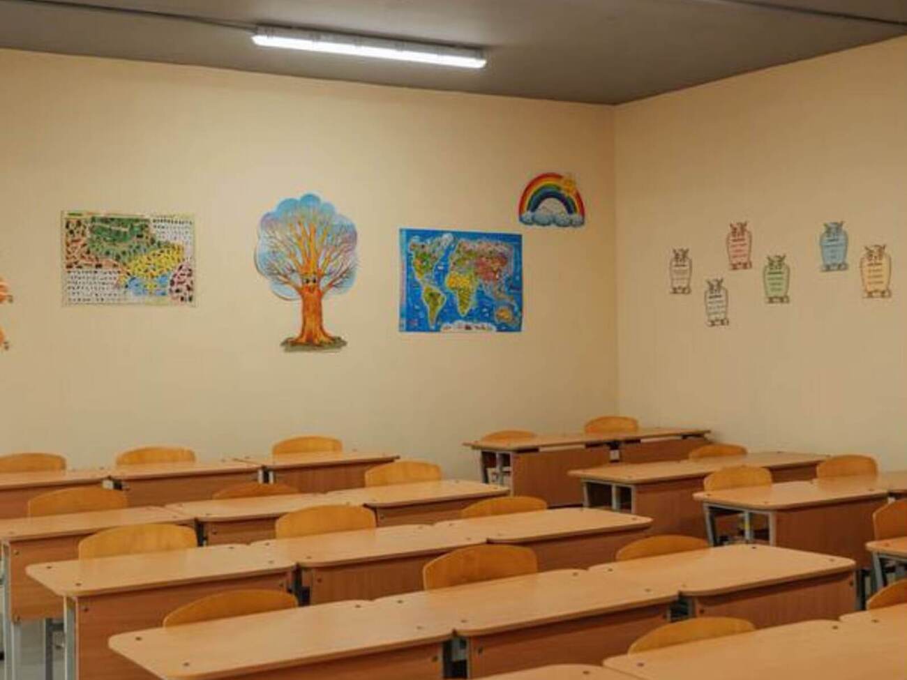 Подземные школы строят как противорадиационные хранилища со всеми необходимыми системами и комфортными условиями для детей и учителей