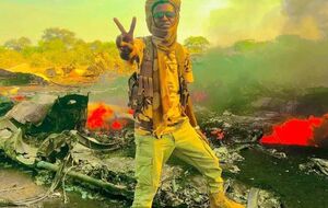 Самолет Ил-76 использовали для доставки военных и грузов на суданские базы, изолированные из-за боевых действий