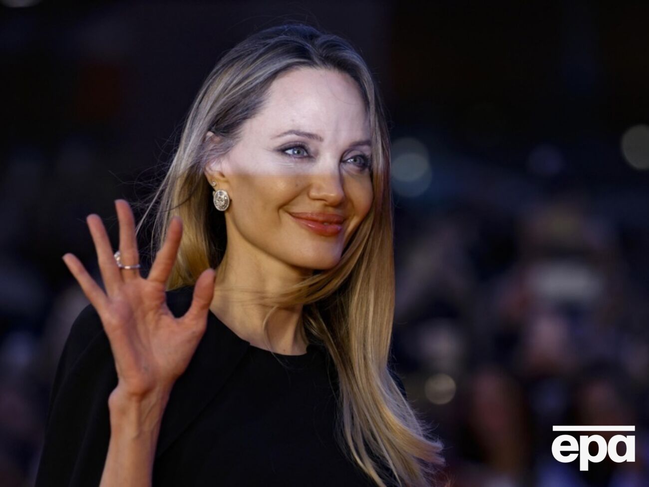 Це другий приїзд актриси в Україну з початку повномасштабної війни