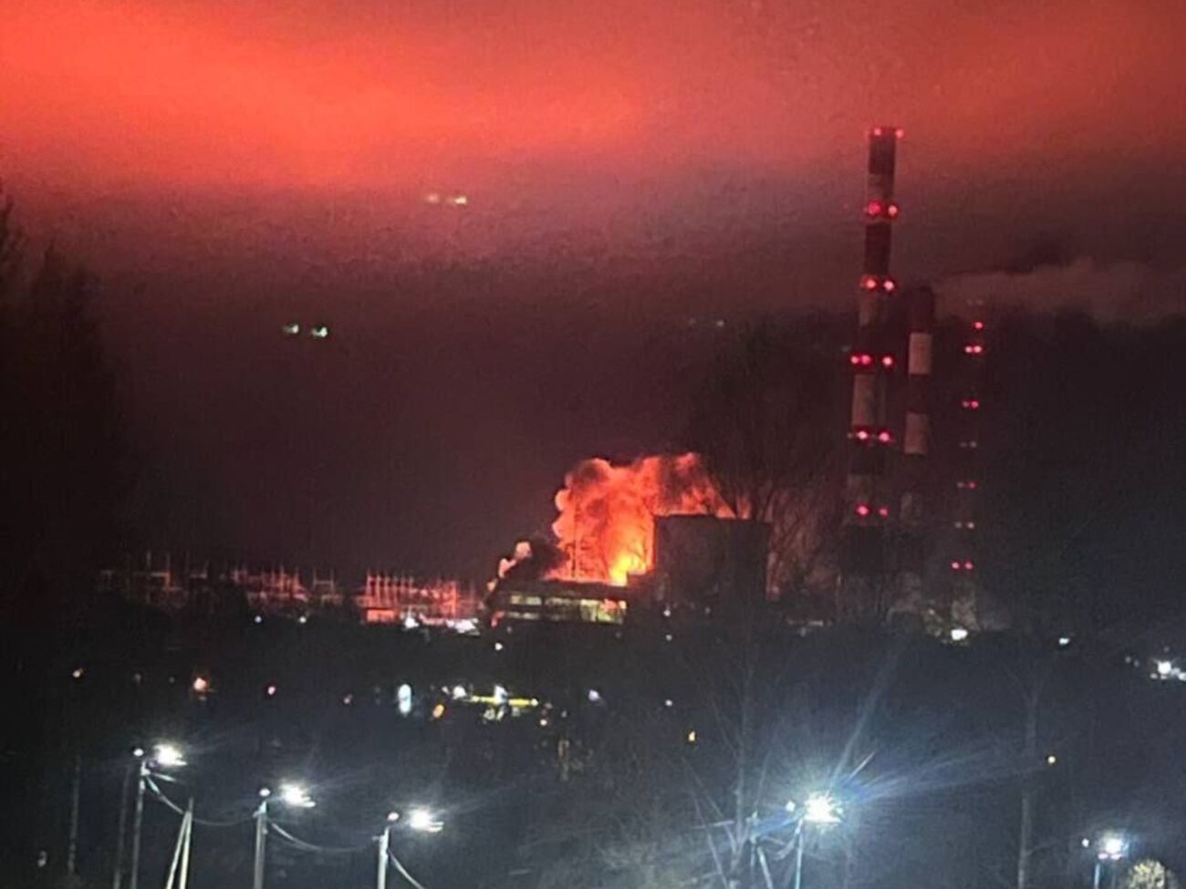 Над ДРЕС у Костромській області зафіксували заграву