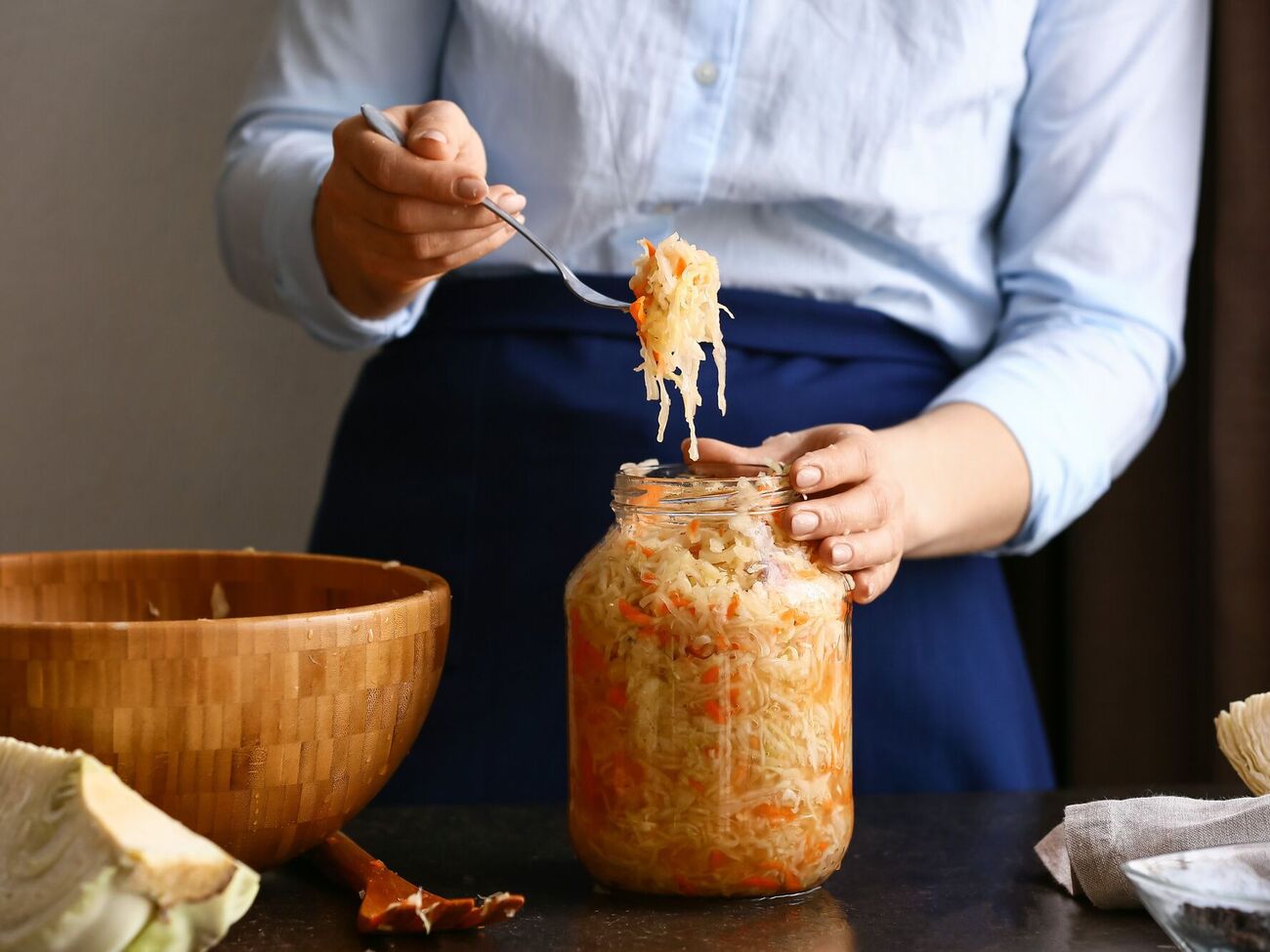 Капуста получится вкусной без дополнительного рассола