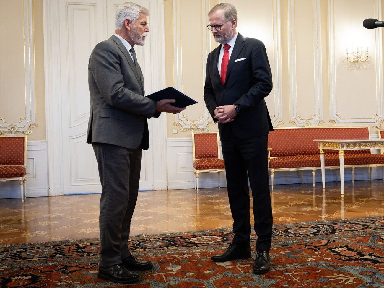 Фиала поблагодарил Павела за сотрудничество