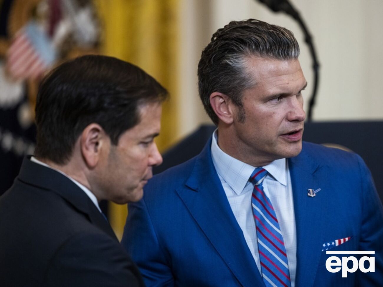 Рубіо і Гегсет вказали, що атаки на судна не перейдуть у наземну операцію