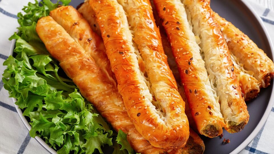 Роллини можно есть сразу после выпекания