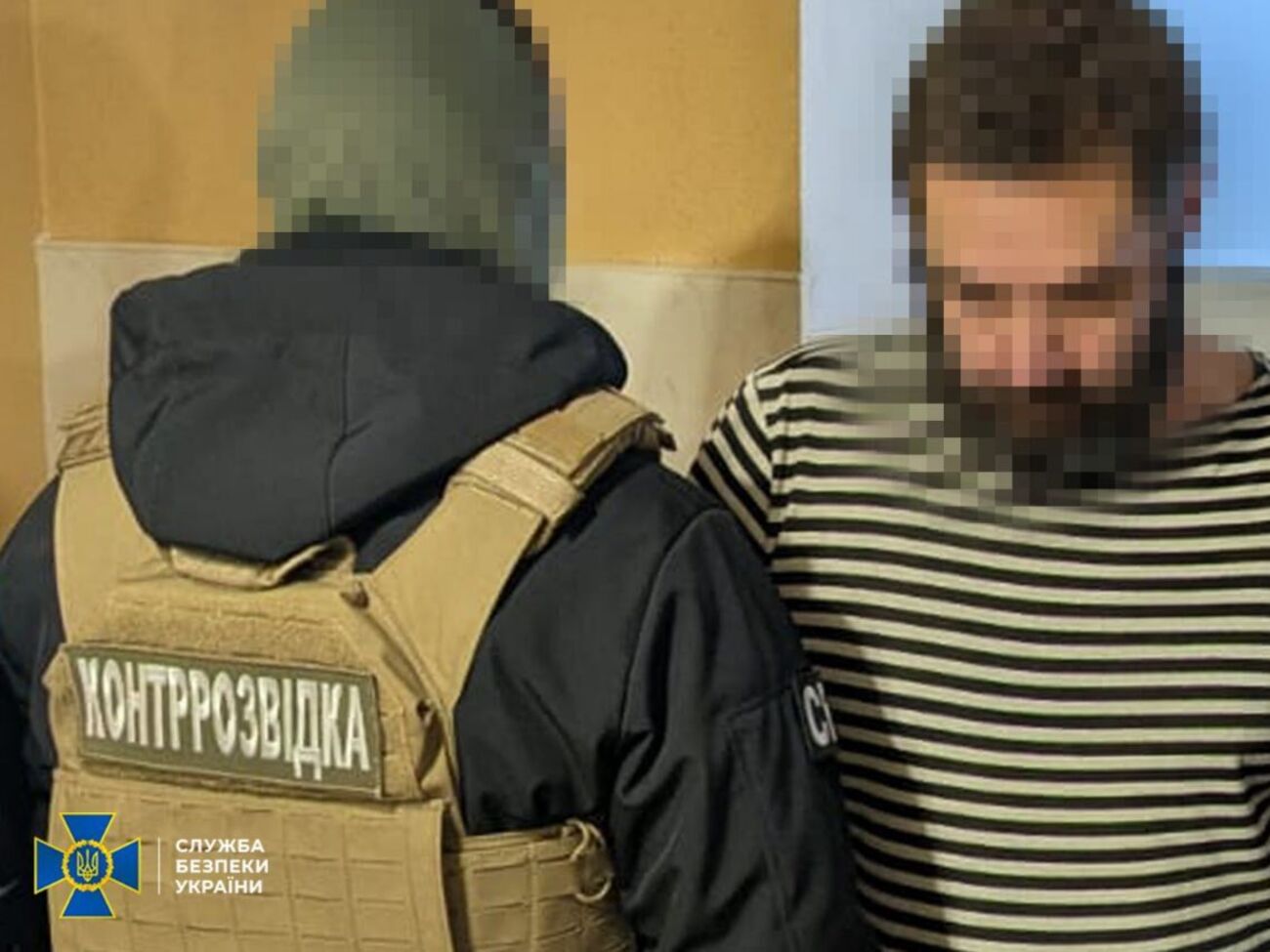 Чоловіка затримали в одному з готелів Ковеля Волинської області, ідеться в повідомленні СБУ