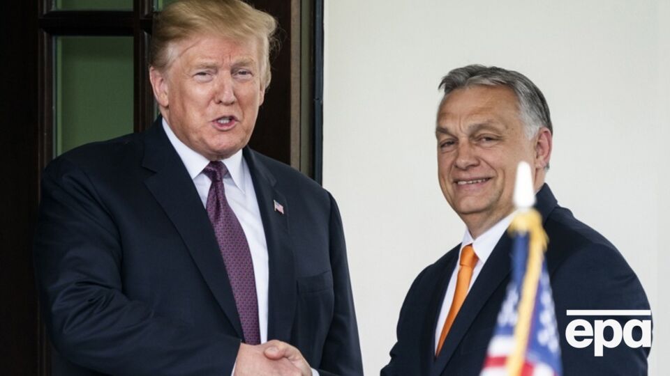 Орбан прежде всего "хочет вернуть Трампа в Венгрию", считает Зеленский