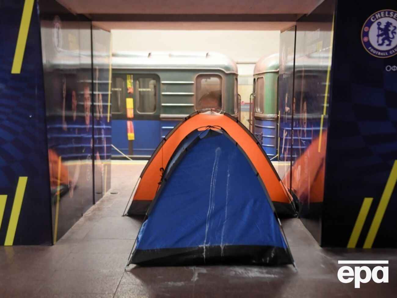 Подземка работает в режиме укрытия