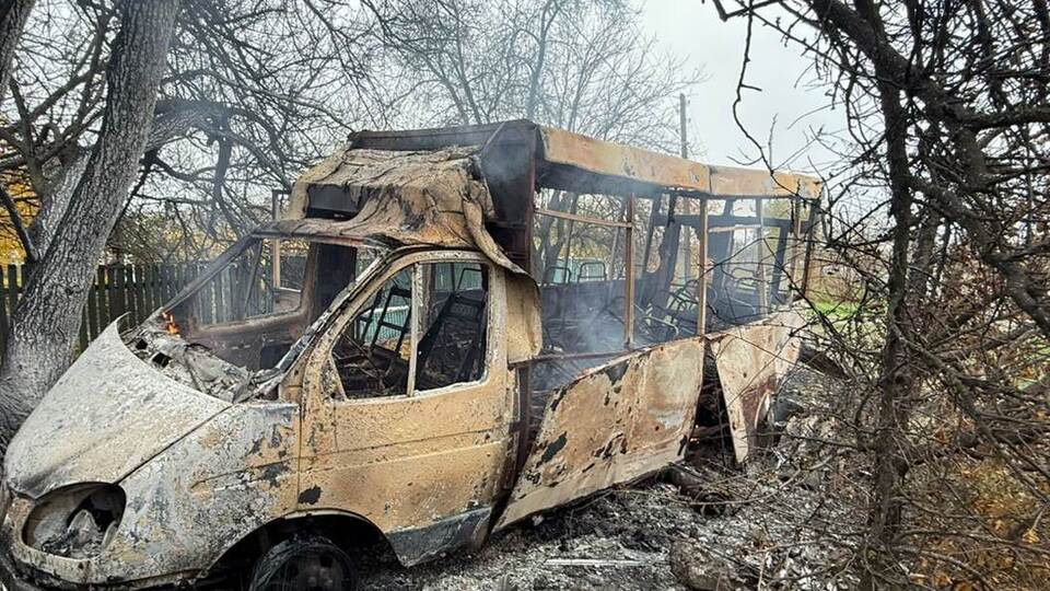 Российский FPV-дрон атаковал "Газель" в Кондратовке, сообщили в прокуратуре