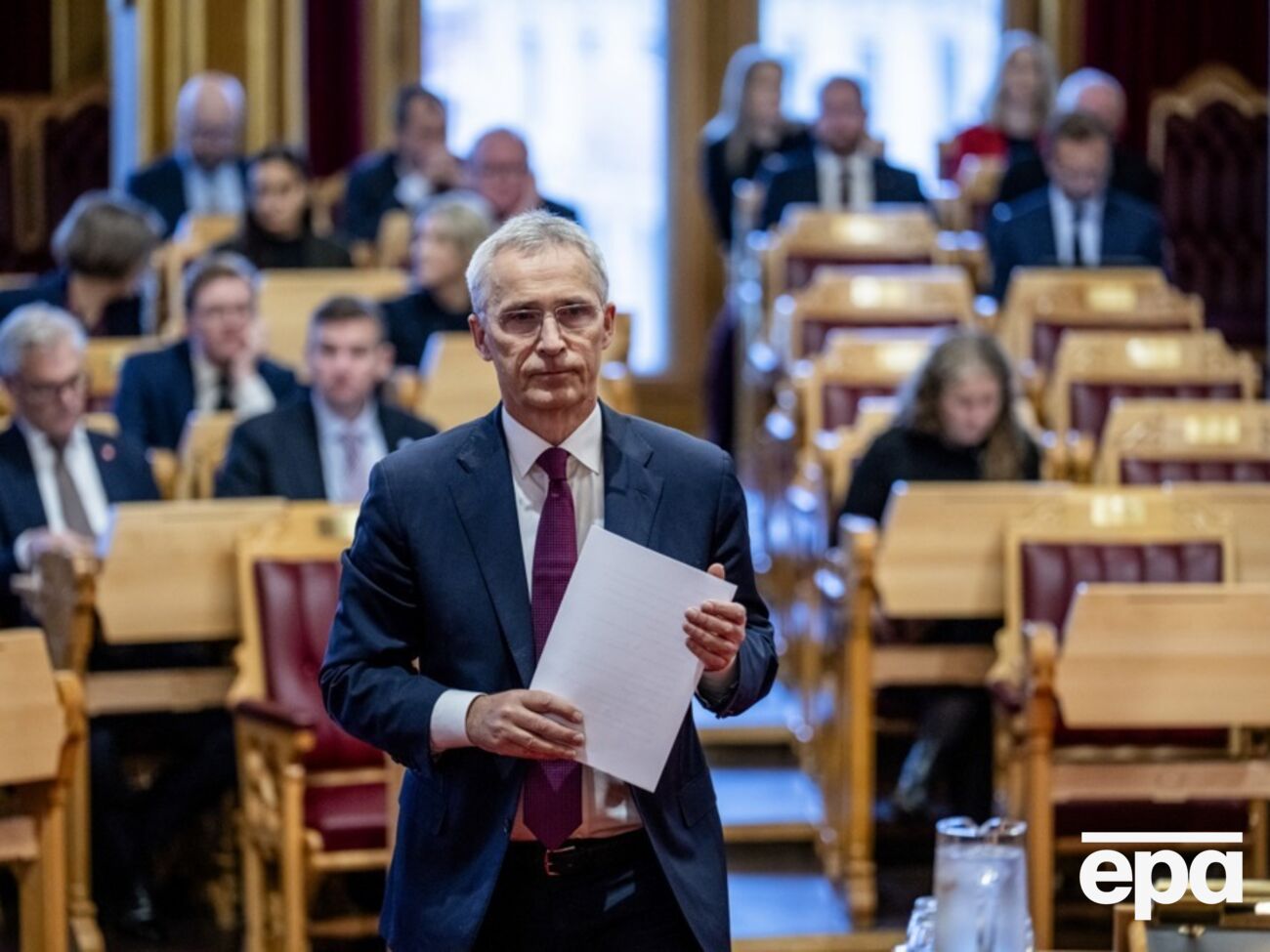 Столтенберг: Як сказав [Джо] Байден, який на той час був президентом США, ми не ризикуватимемо третьою світовою війною заради України