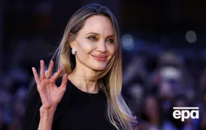 Джоли не афишировала свой второй визит в Украину