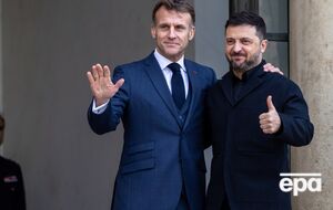 Зеленский проведет переговоры с Макроном один на один