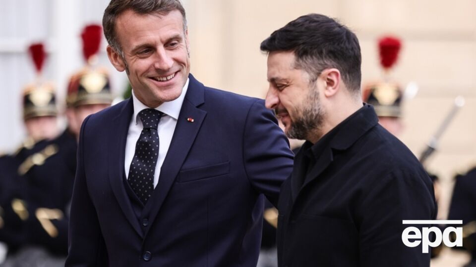 Макрон і Зеленський прокоментували переговори щодо мирного плану