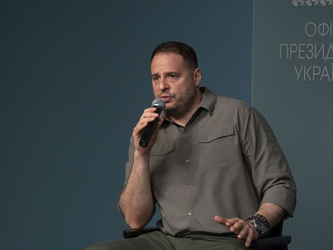 Ермак заявлял, что отправляется на фронт