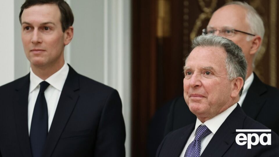Віткофф і Кушнер діють на користь РФ, сказав Блюменталь