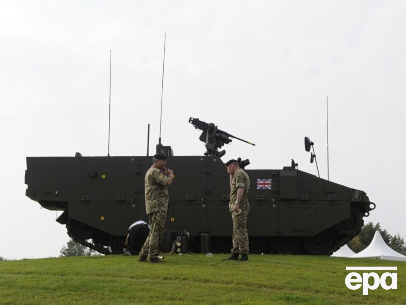 В Украине находится небольшой британский контингент